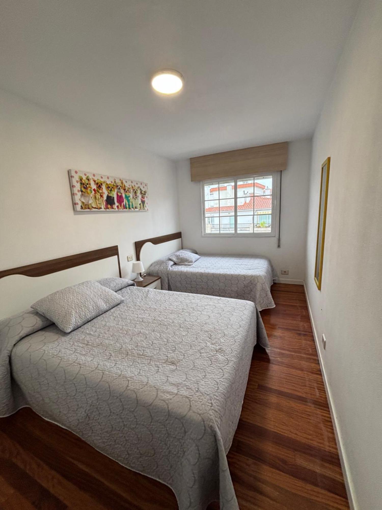 Enjoy Sanxenxo,200M Playa, Balcon Vistas Cies, Piscina & Terraza Azotea,2 Plazas Garaje, 2 Banos, Muy Luminoso, Muy Tranquilo,Muy Equipado, Centrico Apartment Ngoại thất bức ảnh